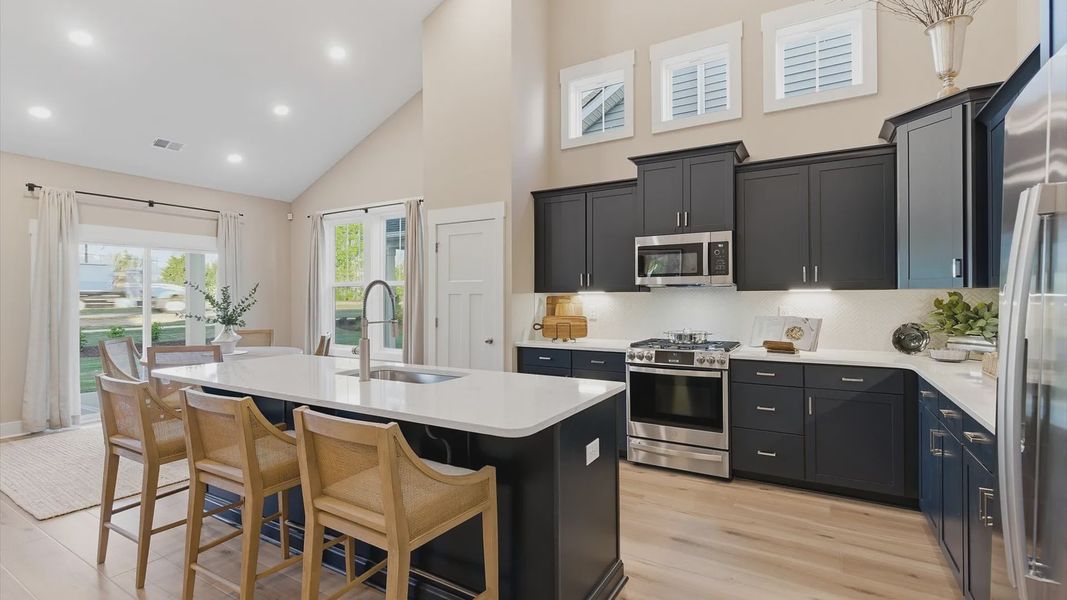Furnished interior view inside a new home in Walnut Ridge, Inman (Image 8).