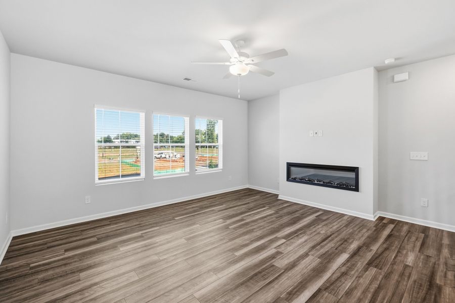 Spacious, unfurnished interior of a new home in Nichols Landing, Charlotte (Image 19). Spacious, unfurnished interior of a new home in Nichols Landing, Charlotte (Image 19).