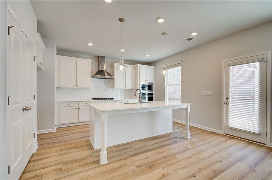 Furnished interior view inside a new home in Burchwood, Stockbridge (Image 5).