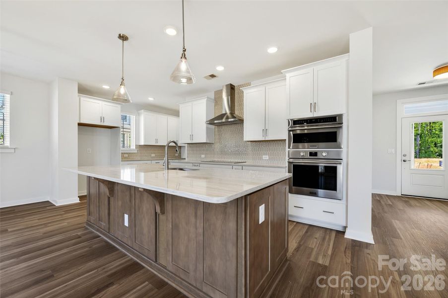 Furnished interior view inside a new home in The River District - Pioneer Collection, Charlotte (Image 4).