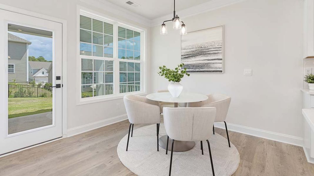 Furnished interior view inside a new home in Sylvan Creek, Denver (Image 9).