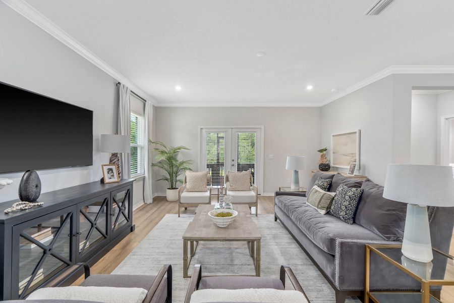 Representative furnished interior of a home built from the Miramar by Maronda Homes in Bellview Pointe, Bellview (Image 14).