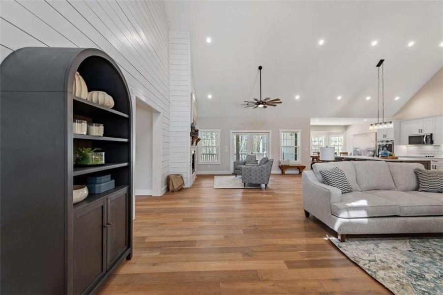 Furnished interior view inside a new home in , Morganton (Image 42).