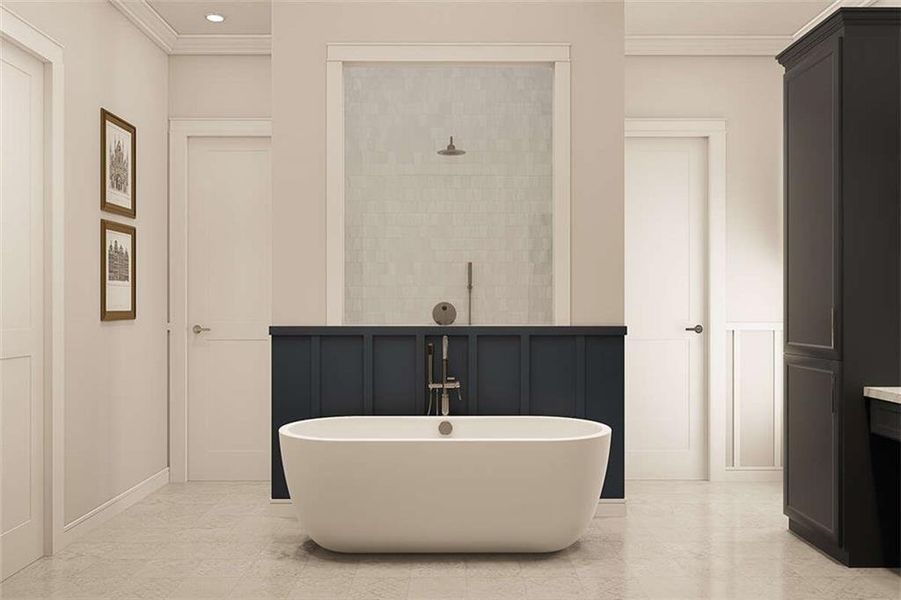 Furnished interior view inside a new home in , Ellijay (Image 10).