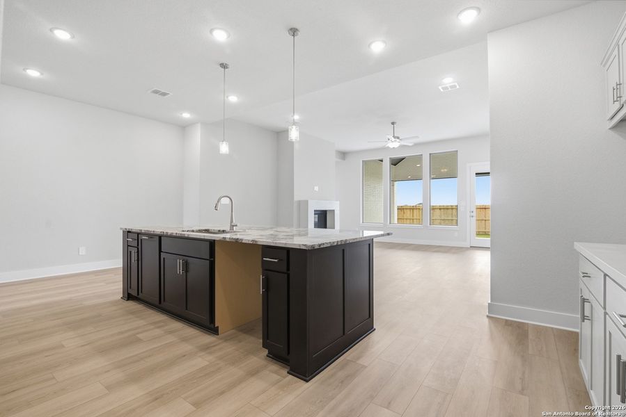 Furnished interior view inside a new home in Haby Hill 60s, San Antonio (Image 6).