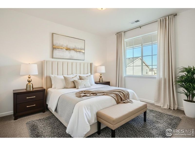 Furnished interior view inside a new home in Farmstead, Berthoud (Image 15).