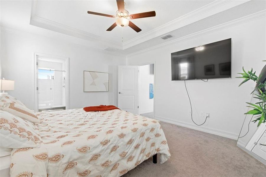 Furnished interior view inside a new home in , Palmetto (Image 38).