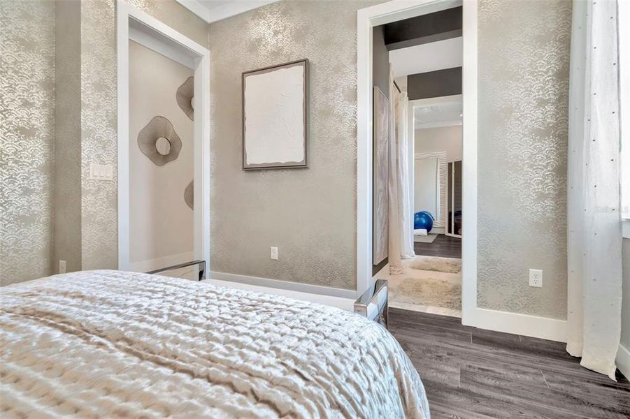 Furnished interior view inside a new home in Eagles Cove at Mirada, San Antonio (Image 19).