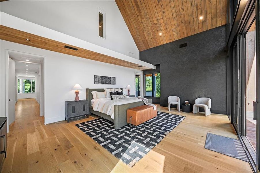 Furnished interior view inside a new home in , Atlanta (Image 66).