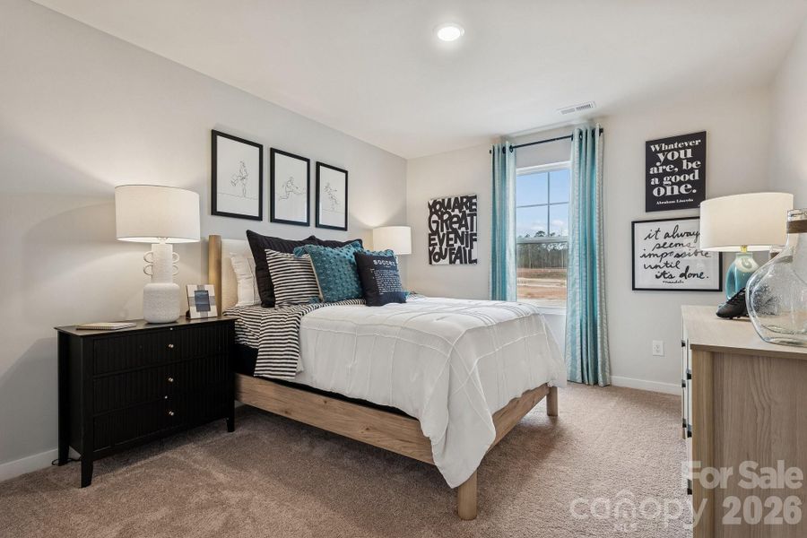 Furnished interior view inside a new home in Grants Landing, Salisbury (Image 11).