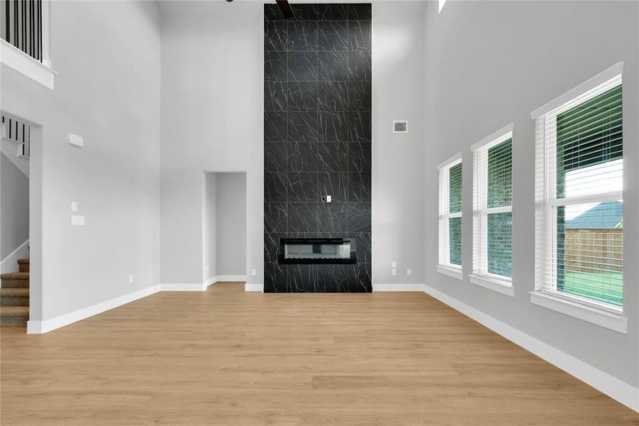 Spacious, unfurnished interior of a new home in Polo Ridge, Forney (Image 25).