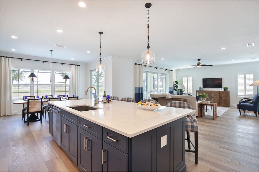 Representative furnished interior of a home built from the Artistry by Neal Communities in Palm Grove, Bradenton (Image 70).