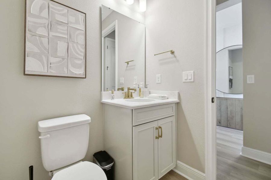 Furnished interior view inside a new home in The Sanctuary – Royal Collection, Punta Gorda (Image 13).