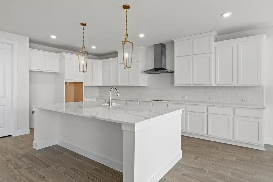 Furnished interior view inside a new home in Parmer Ranch, Georgetown (Image 10).