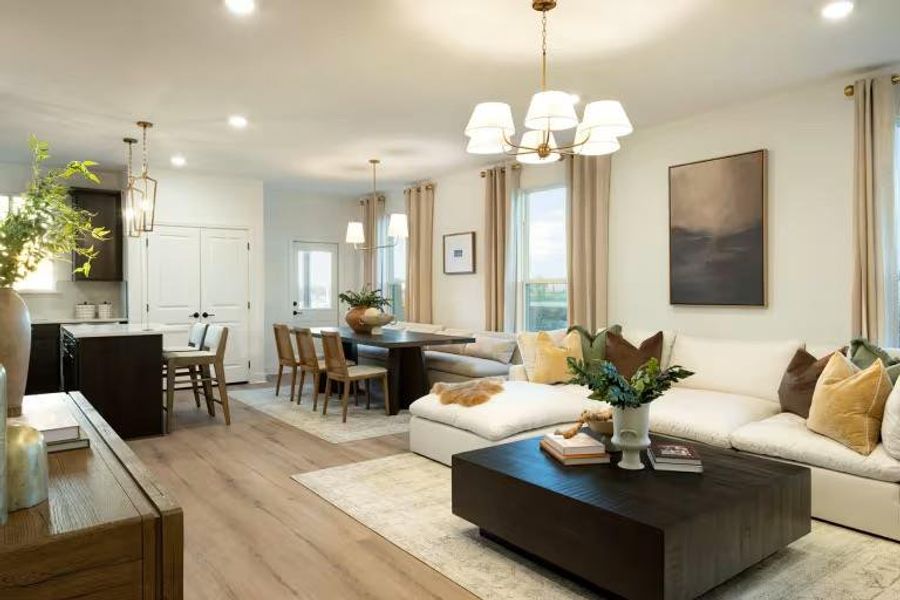 Photo of Centex model home with same floor plan, not of actual home listed. Photo of Centex model home with same floor plan, not of actual home listed.