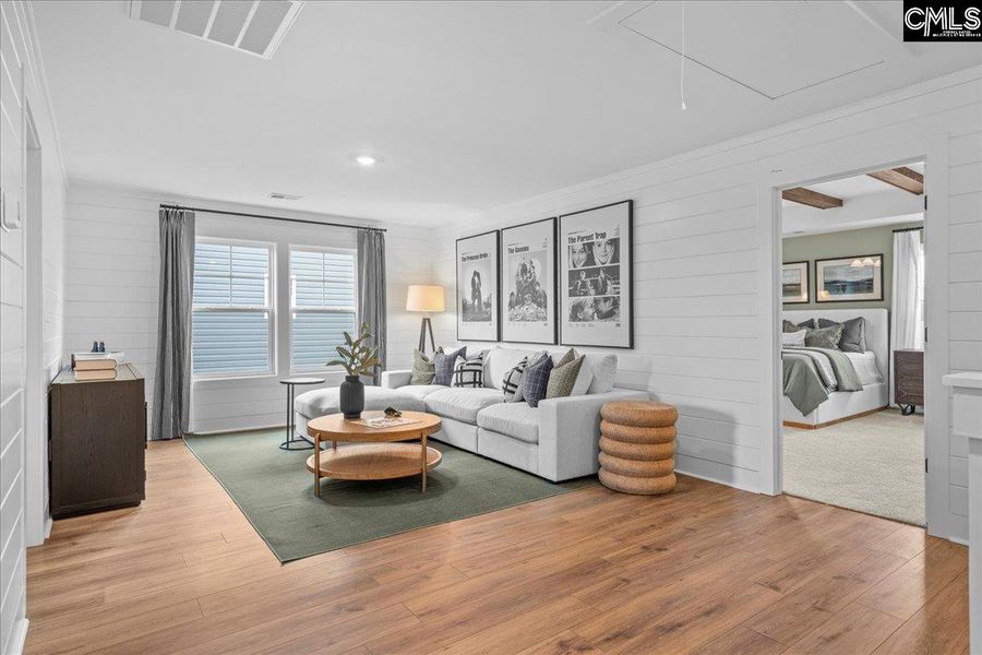 Furnished interior view inside a new home in Boykin Hills, Chapin (Image 12).