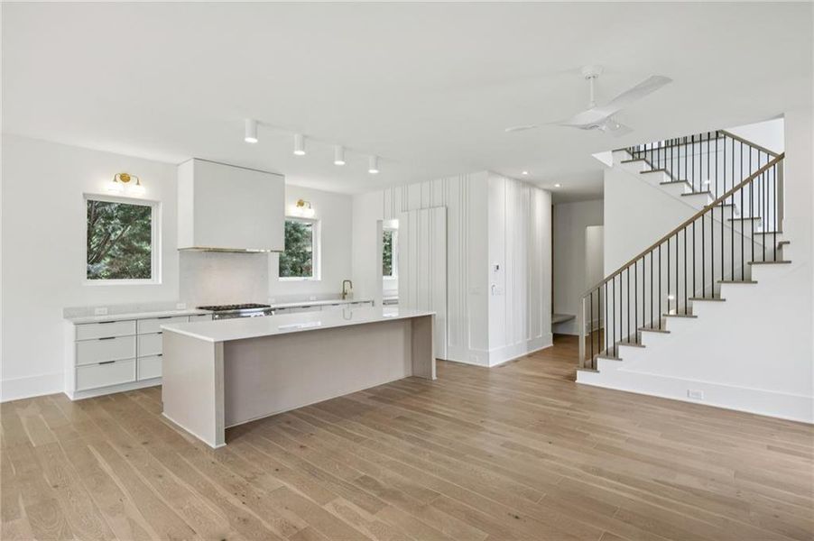 Furnished interior view inside a new home in , Atlanta (Image 16).