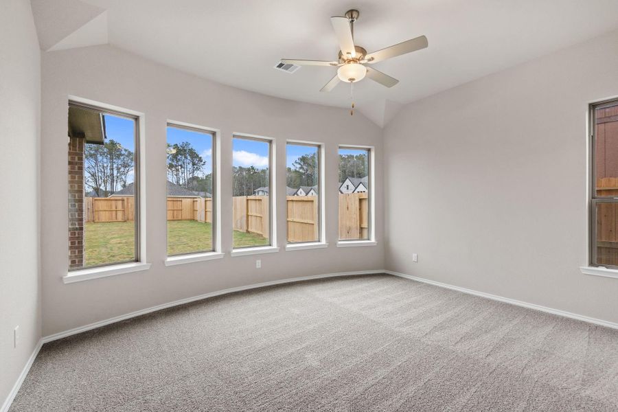 Spacious, unfurnished interior of a new home in The Highlands, Porter (Image 31).