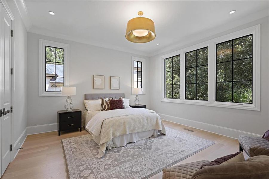 Furnished interior view inside a new home in , Atlanta (Image 13).