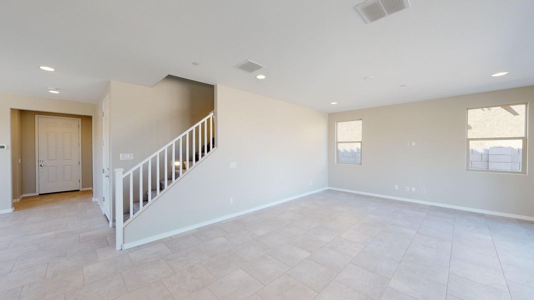 Representative furnished interior of a home built from the Lilac by DRB Homes in Saguaro Hills at Vistancia, Peoria (Image 9).