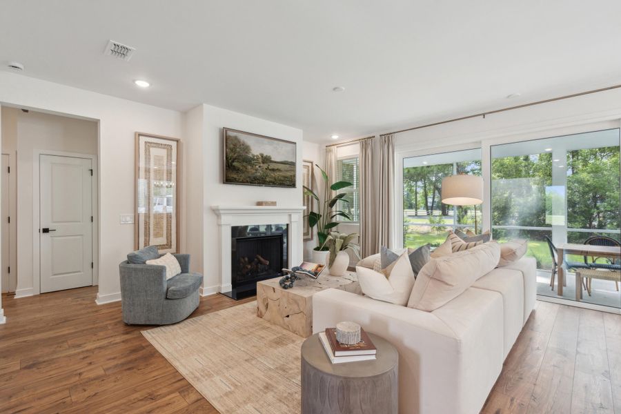 Furnished interior view inside a new home in Stono Village, Hollywood (Image 22).