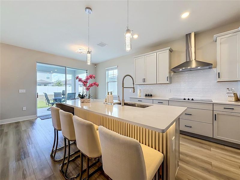 Furnished interior view inside a new home in , Minneola (Image 14).