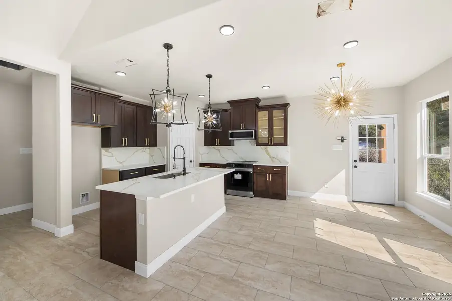 Furnished interior view inside a new home in , Elmendorf (Image 11).
