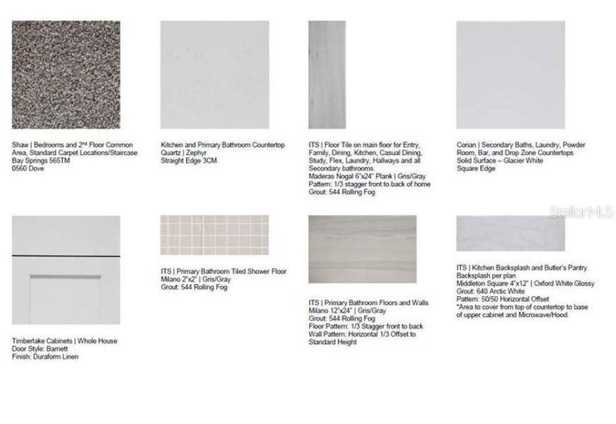 Sample of building materials used in homes in Tiburon, Nokomis (Image 15).