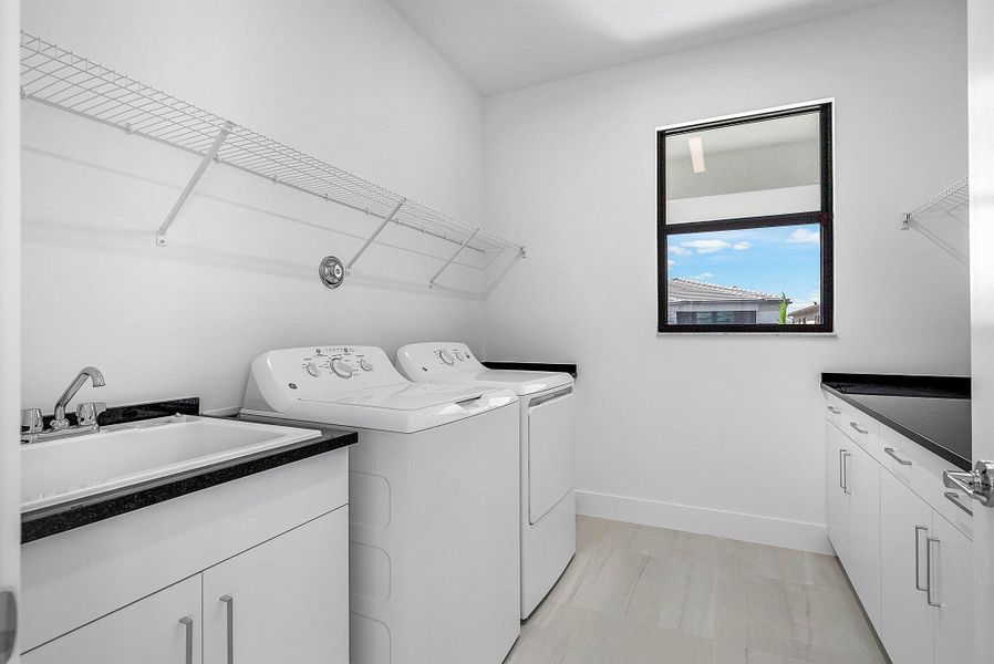 Furnished interior view inside a new home in Lotus Edge, Boca Raton (Image 8).