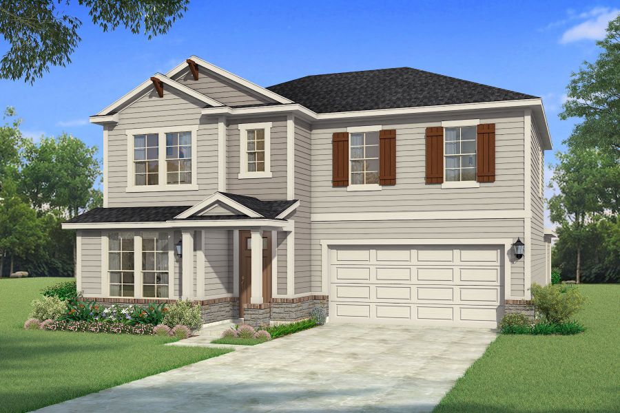 The Isabela - Hill Country 1 Elevation The Isabela - Hill Country 1 Elevation