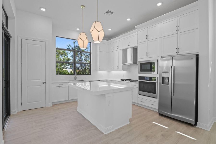 Furnished interior view inside a new home in Cresswind Palm Beach at Westlake, Westlake (Image 11).