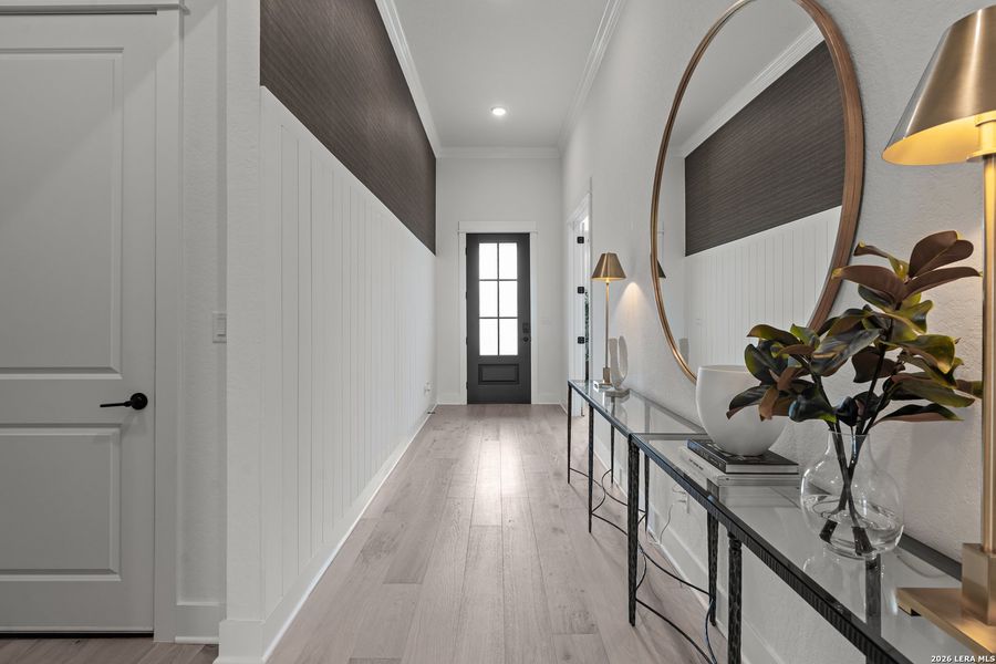Furnished interior view inside a new home in Davis Ranch, San Antonio (Image 31).