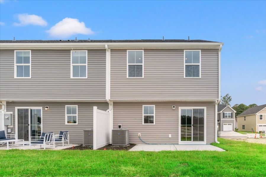 Exterior details of a home in Bell Creek Townhomes, Winnabow (Image 5).