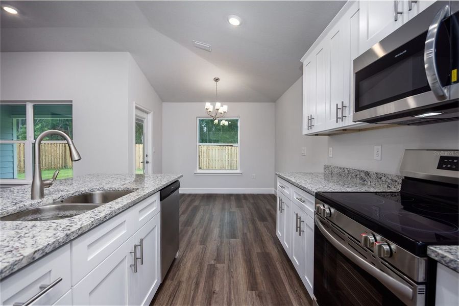 Furnished interior view inside a new home in Country Way South, Newberry (Image 11).