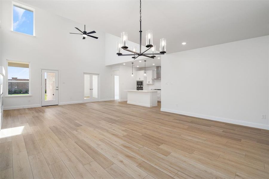 Spacious, unfurnished interior of a new home in Wildflower Ranch, Fort Worth (Image 22). Spacious, unfurnished interior of a new home in Wildflower Ranch, Fort Worth (Image 22).
