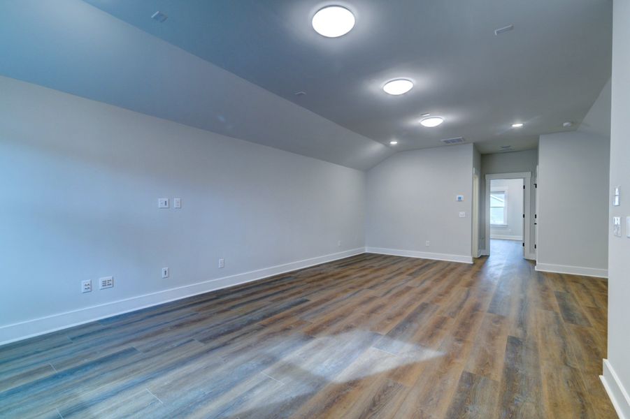 Representative unfurnished interior of a home built from the Sumter by Center Park Homes in Sweetbay Cove, Summerville (Image 50). Representative unfurnished interior of a home built from the Sumter by Center Park Homes in Sweetbay Cove, Summerville (Image 50).