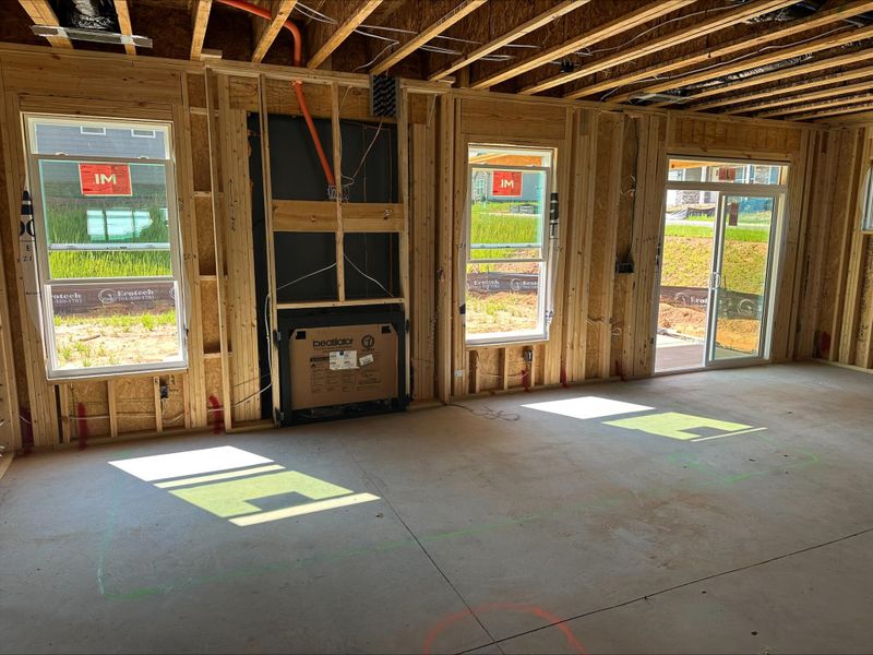 In-progress construction of a new home in The Enclave at Laurelbrook, Sherrills Ford, NC (Image 11). In-progress construction of a new home in The Enclave at Laurelbrook, Sherrills Ford, NC (Image 11).
