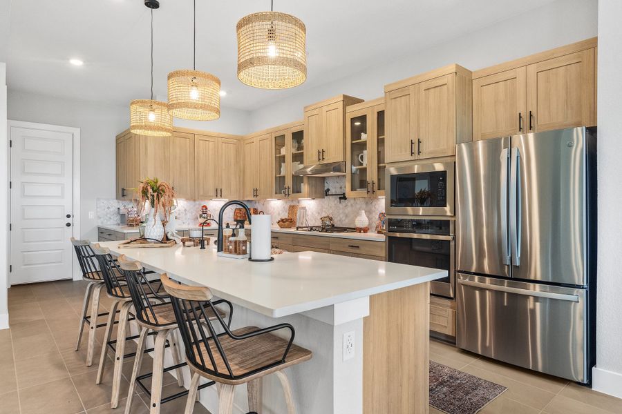 Furnished interior view inside a new home in Highland Village, Georgetown (Image 36). Furnished interior view inside a new home in Highland Village, Georgetown (Image 36).