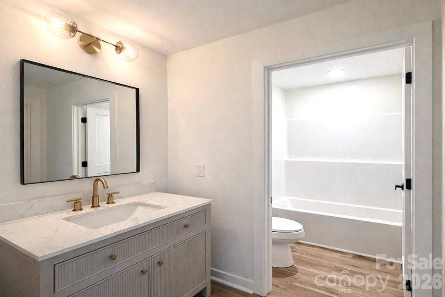 Furnished interior view inside a new home in , China Grove (Image 6).