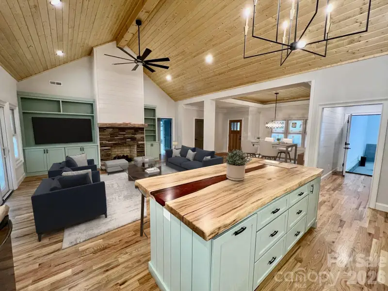 Kitchen to Great Room