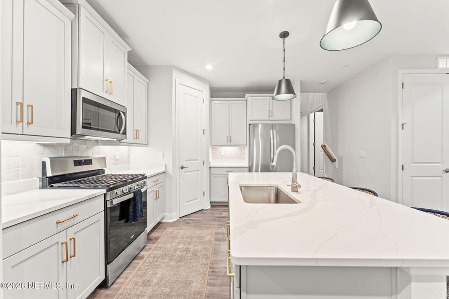 Furnished interior view inside a new home in Pablo Cove, Jacksonville (Image 20).