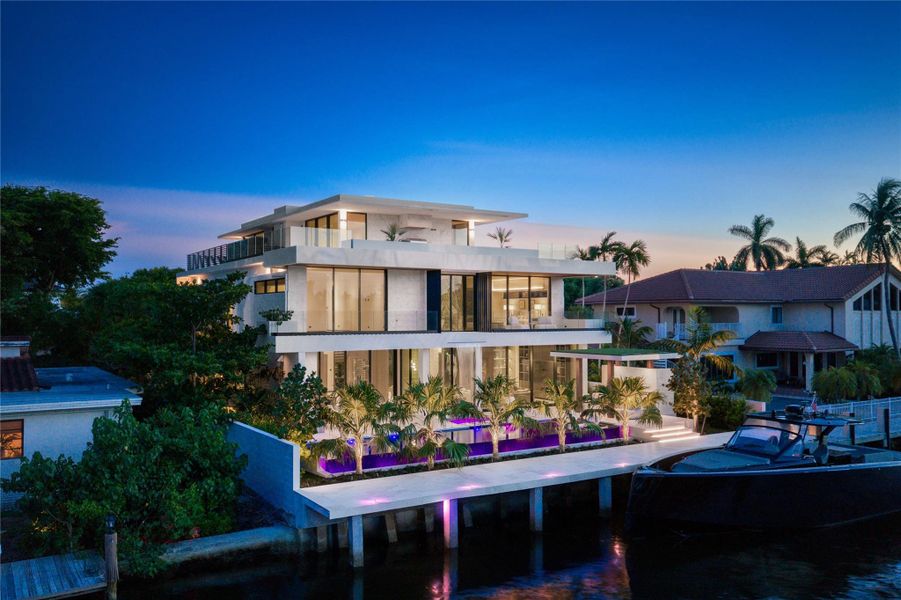 Front exterior of a new home in , Fort Lauderdale, FL, highlighting curb appeal (Image 1). Front exterior of a new home in , Fort Lauderdale, FL, highlighting curb appeal (Image 1).