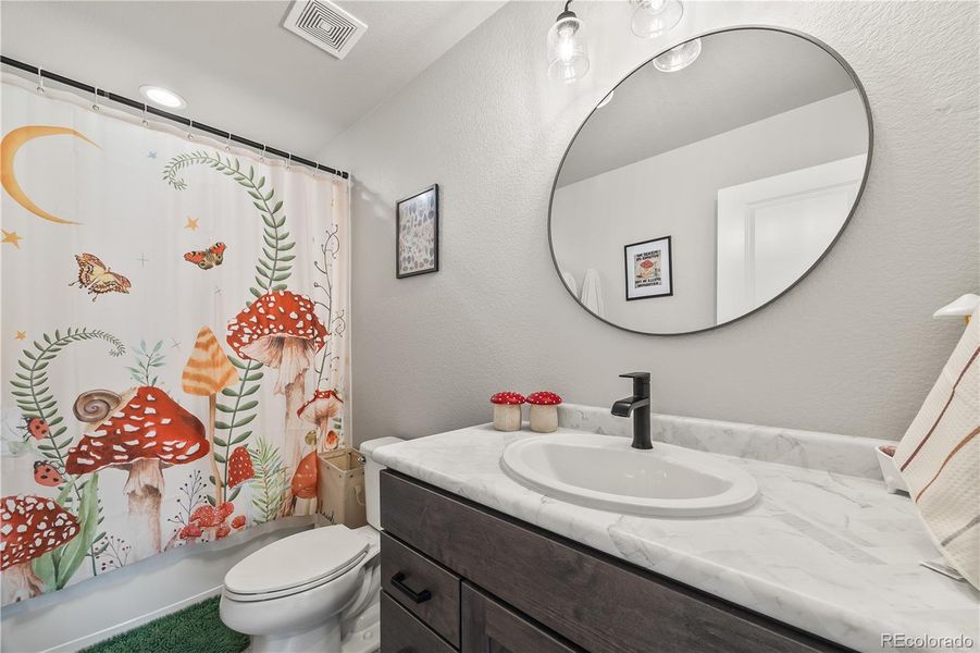 Furnished interior view inside a new home in , Monument (Image 5).