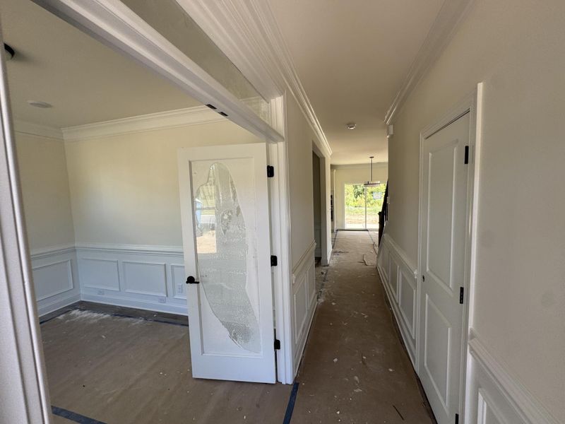 In-progress construction of a new home in The Meadows at Laurelbrook, Sherrills Ford, NC (Image 8).