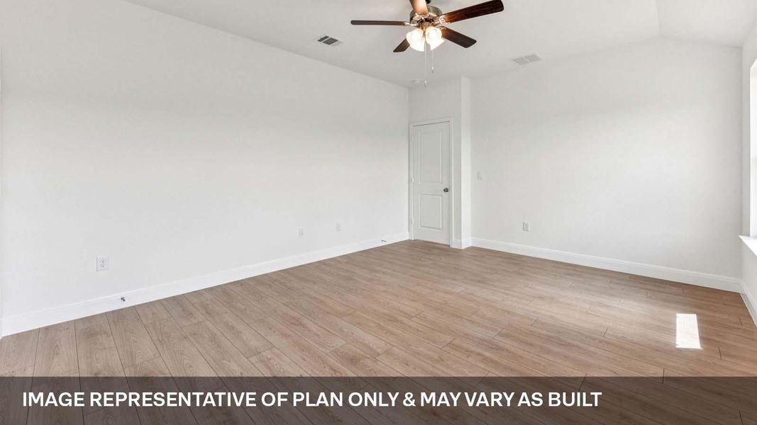 Spacious, unfurnished interior of a new home in Railhead, Cedar Creek (Image 19).