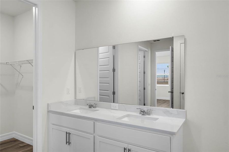 Furnished interior view inside a new home in Summerlin at Hawthorne Ranch, Lakeland (Image 7).