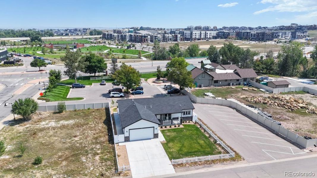 Front of home aerial