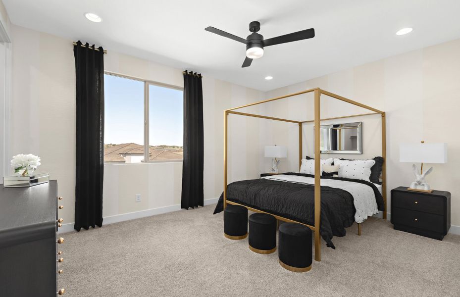 Representative furnished interior of a home built from the Firwood by Pulte Homes in Upper Canyon, Phoenix (Image 8). Representative furnished interior of a home built from the Firwood by Pulte Homes in Upper Canyon, Phoenix (Image 8).