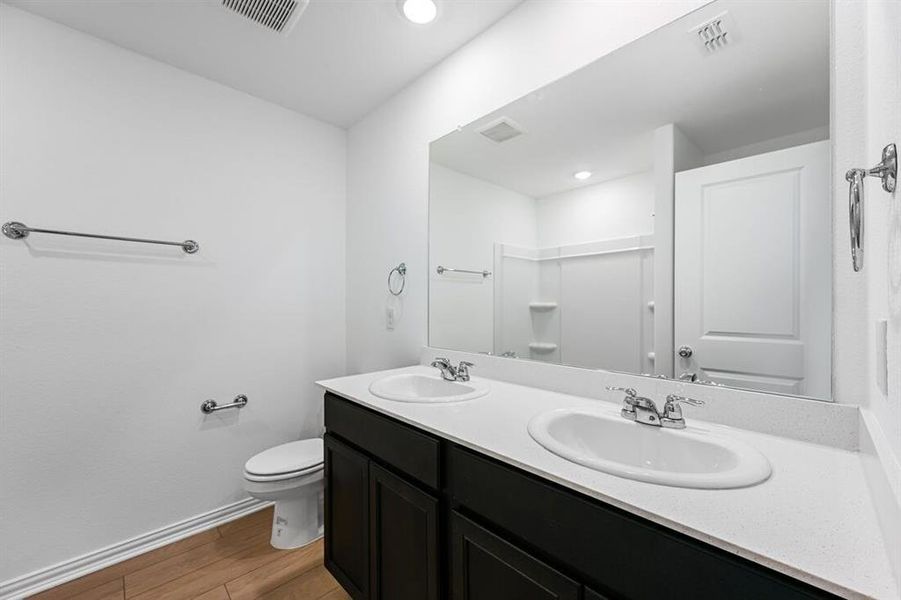 Furnished interior view inside a new home in River Ridge, Crandall (Image 6).