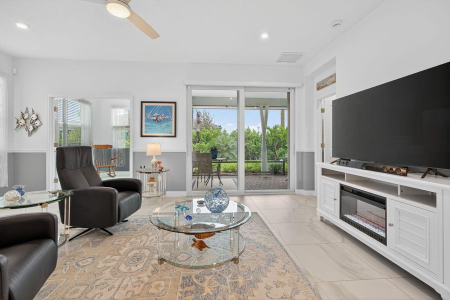 Furnished interior view inside a new home in , Port St. Lucie (Image 36).